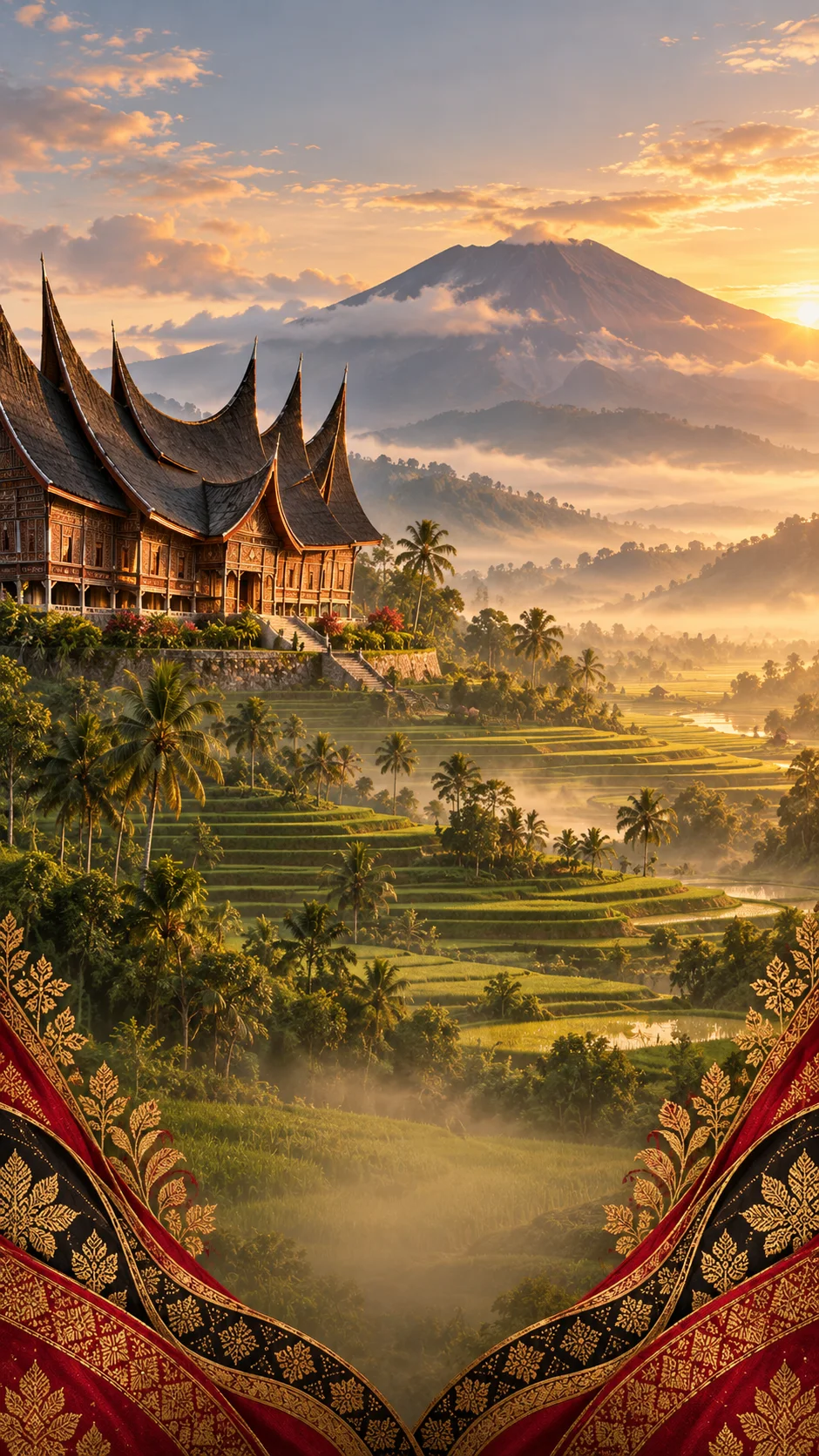 Rumah Gadang di Ranah Minang
