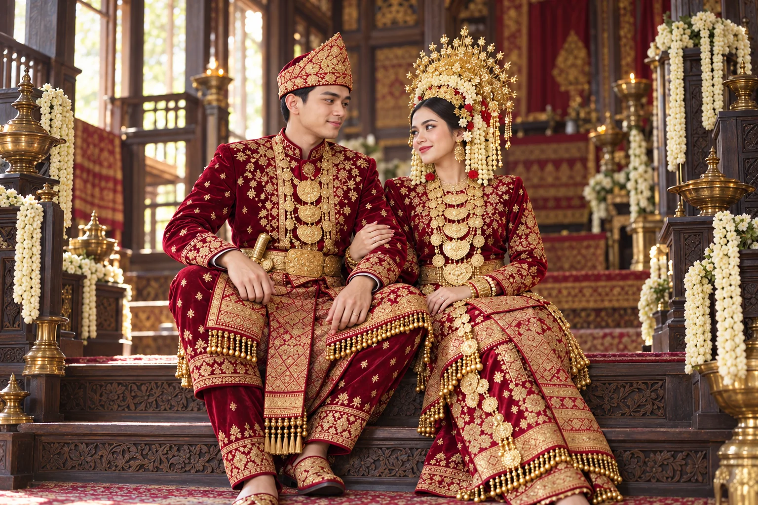 Momen hangat Damar dan Aruna
