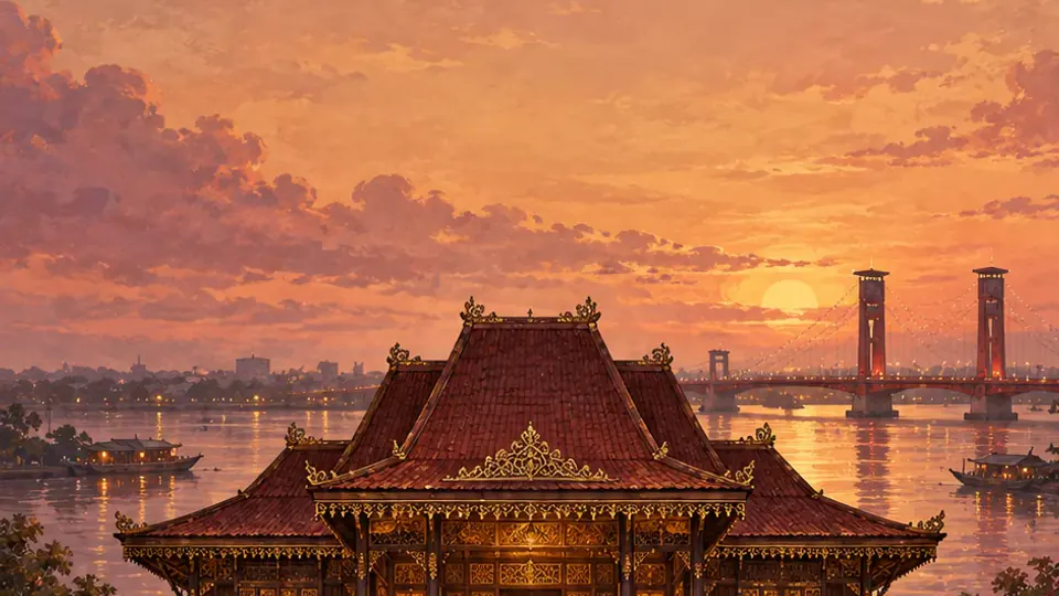 Thumbnail template Palembang Songket